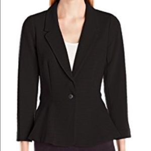 Kensie Women’s Ribbed Solid Blazer